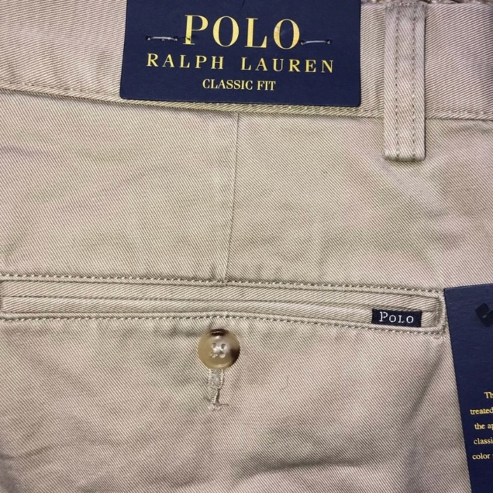 Polo Ralph Lauren Classic Fit Chino Casual Dress Work Career Slacks Pants